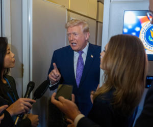 Zapytała Trumpa o badania lekarskie. Stracił nad sobą panowanie!