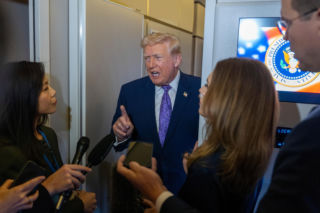 Zapytała Trumpa o badania lekarskie. Stracił nad sobą panowanie!