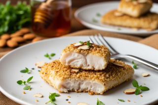 Bułkę tartą zamieniłam na ten zdrowy składnik. Z taką panierką ryba smakuje znakomicie