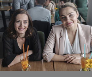 Przyjaciółki 11 sezon odc. 132. Inga (Małgorzata Socha), Zuza (Anita Sokołowska)