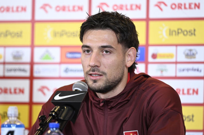 Ostatni trening kadry przed Polska - Albania