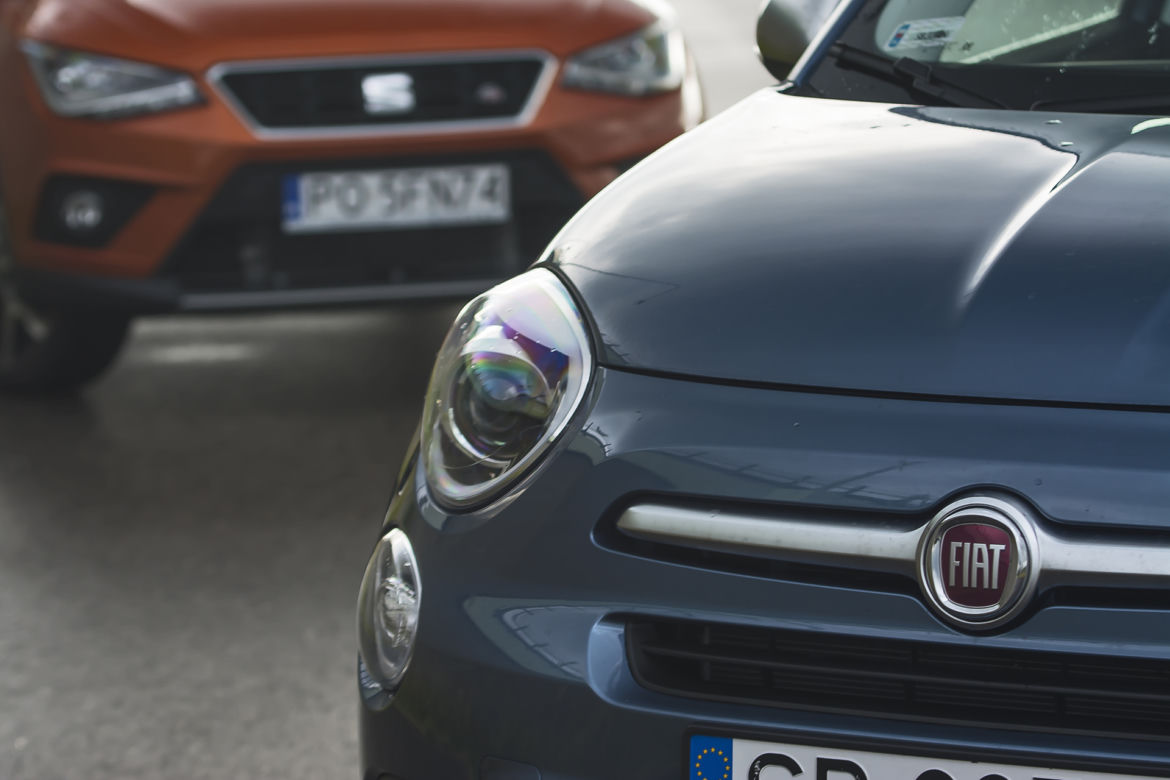Fiat 500X Mirror 1.4 MultiAir 140 KM vs. Seat Arona 1.5 TSI 150 KM FR