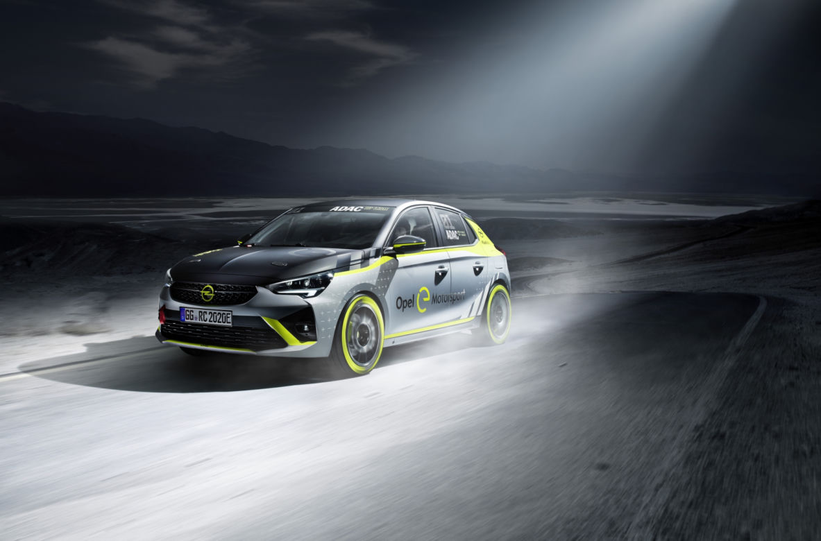 Rajdowy Opel Corsa-e / ADAC Opel e-Rally