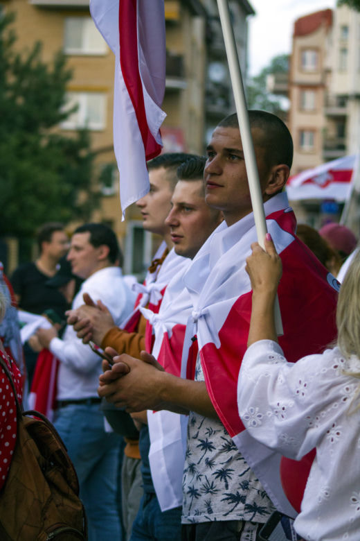 Marsz Solidarni z Białorusią w Białymstoku