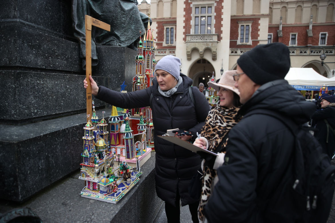 Świąteczne szopki w Krakowie 2022.