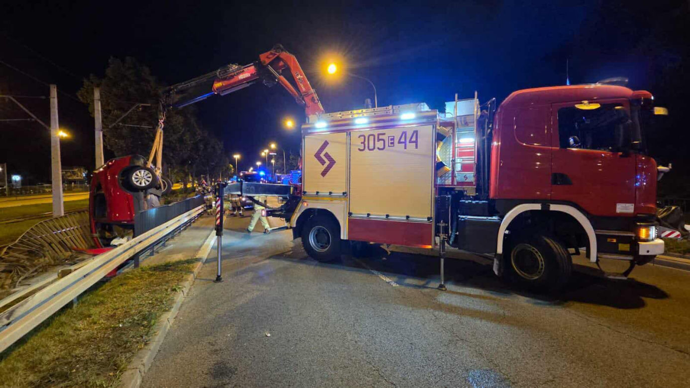 Wypadek na Pabianickiej Łódź