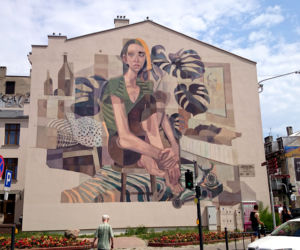 Mural przy Więckowskiego 9