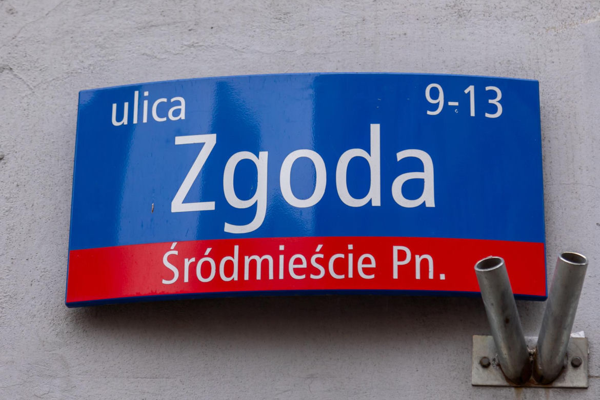 Ul. Zgoda, Śródmieście Północne