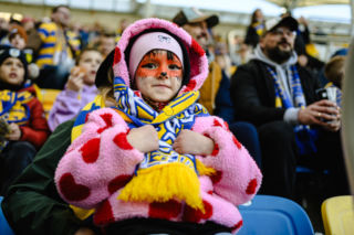 Arka Gdynia - Jagiellonia Białystok: Zdjęcia kibiców i zawodników z meczu 29. kolejki PKO BP Ekstraklasy