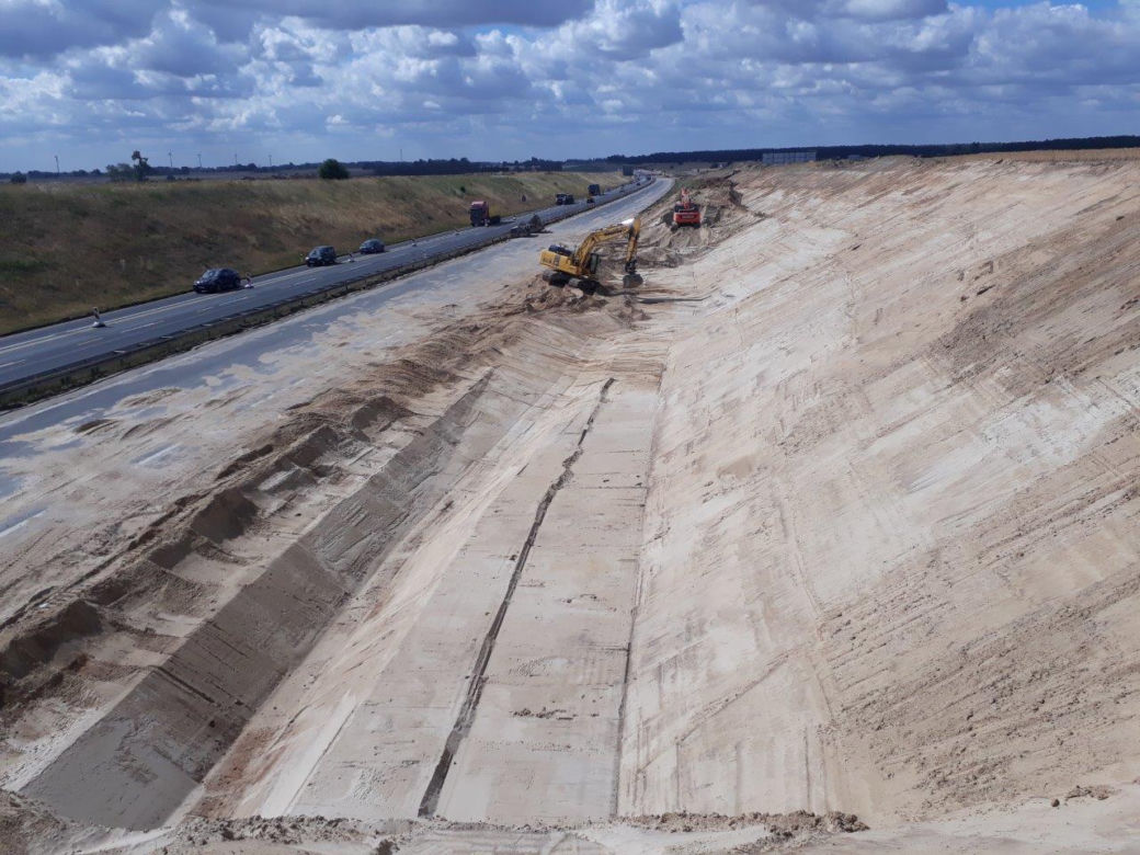 A1 węzeł Piotrków Trybunalski - Tuszyn