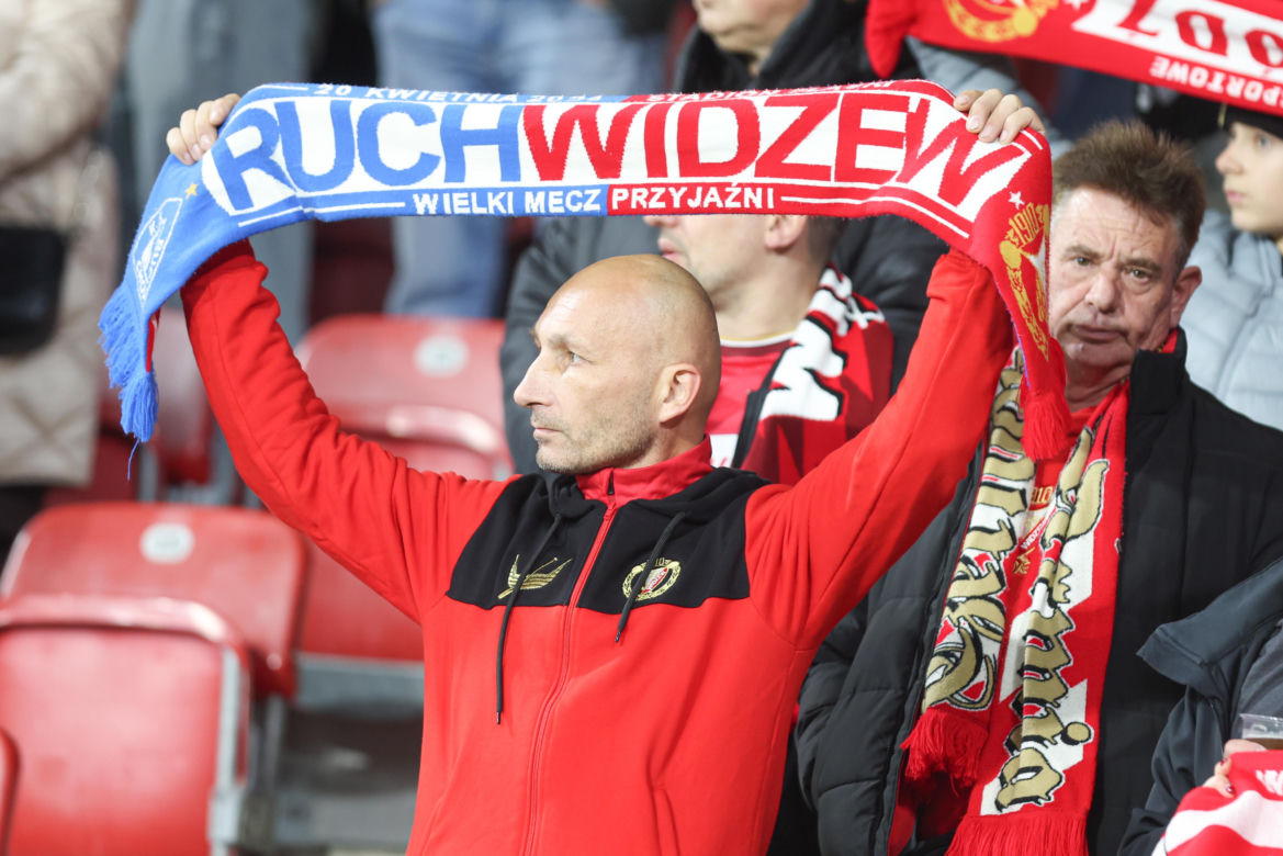 Widzew Łódź - Górnik Zabrze: Zdjęcia kibiców i zawodników z klasyku w ramach 12. kolejki PKO BP Ekstraklasy