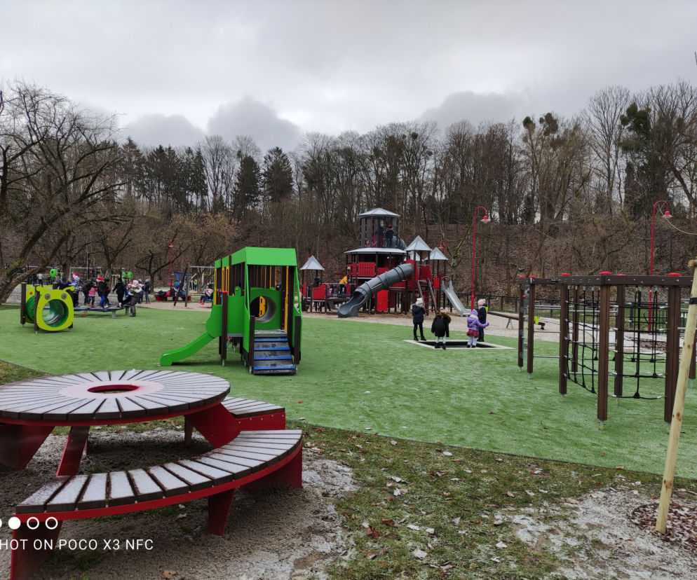 Park Dolinka w Elblagu po rewitalizacji