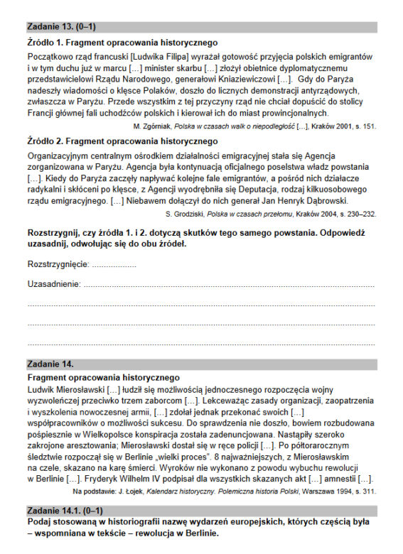 Matura rozszerzona 2022 historia - arkusz PDF