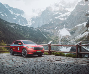 Elektryczna Skoda Enyaq iV w służbie TOPR