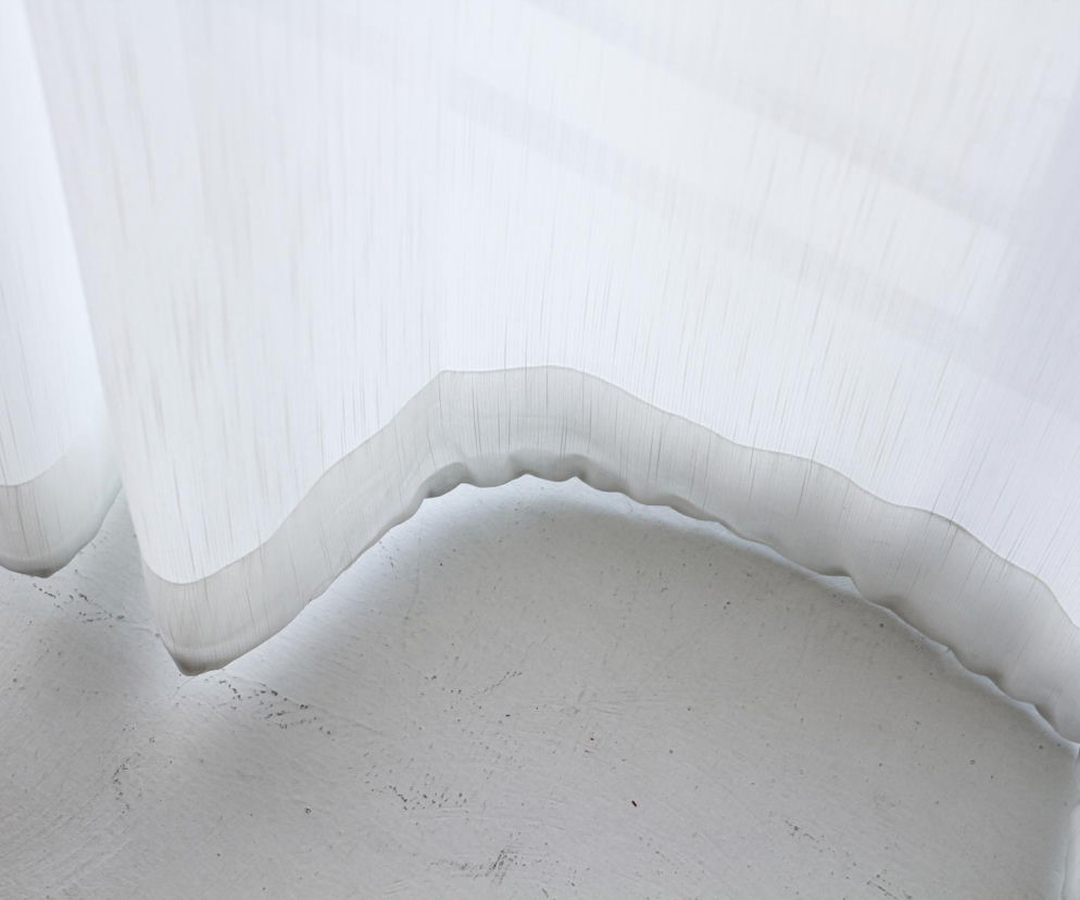 Pranie pożółkłych firan