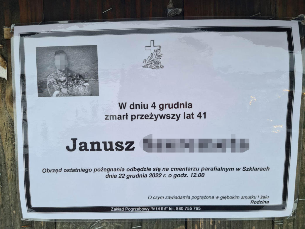 Poruszające słowa brata na pogrzebie żołnierza, który zginął w Ukrainie