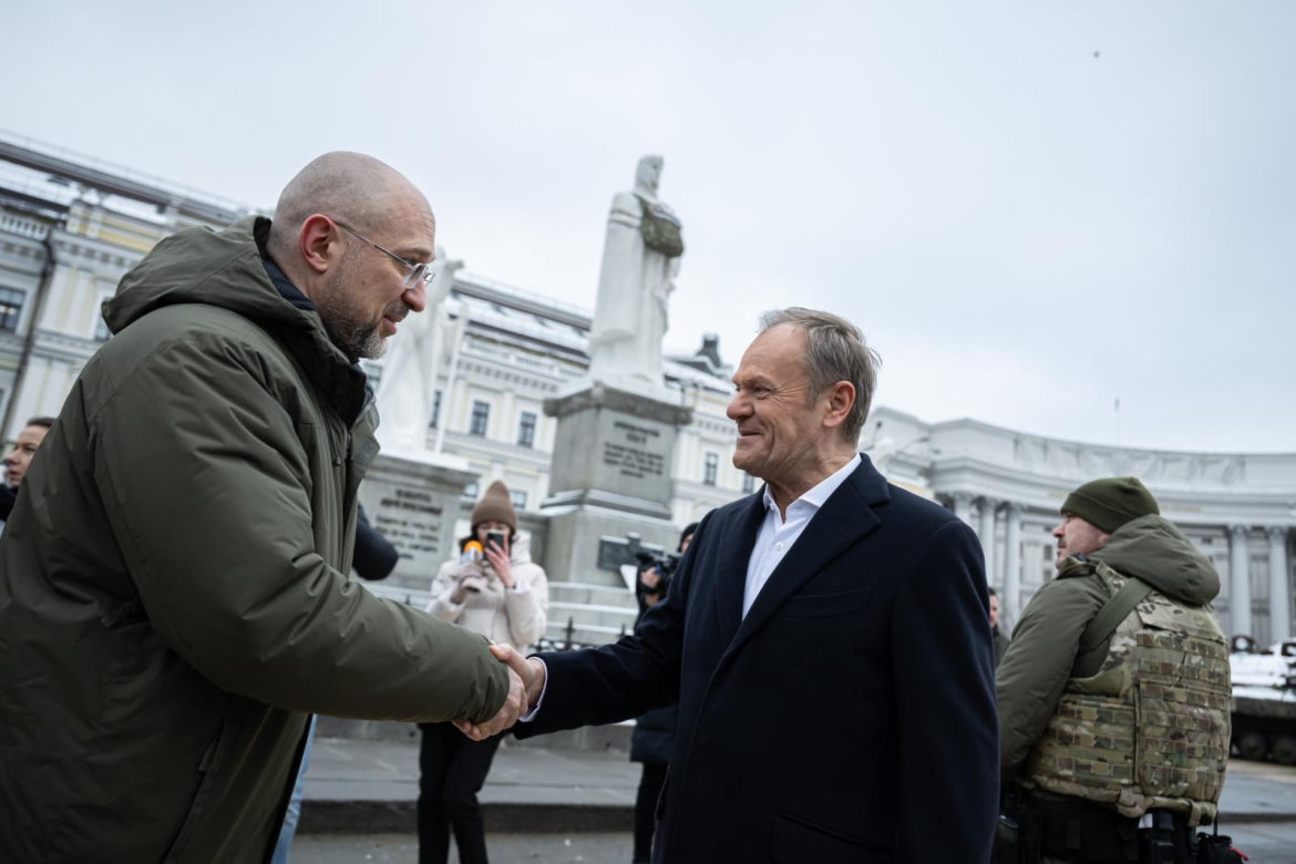 Premier Donald Tusk z wizytą w Kijowie