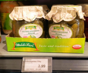 Polskie produkty w niemieckim supermarkecie