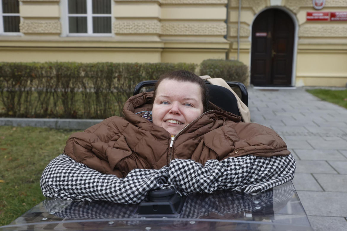 Protest osób z niepełnosprawnościami pod Kancelarią Premiera