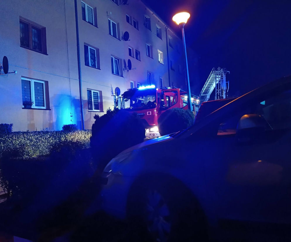 Tragedia na Dolnym Śląsku. W pożarze mieszkania zginęła jedna osoba