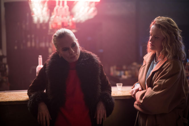 Magdalena Cielecka w spektaklu Teatru Telewizji "Wszystko na sprzedaż"