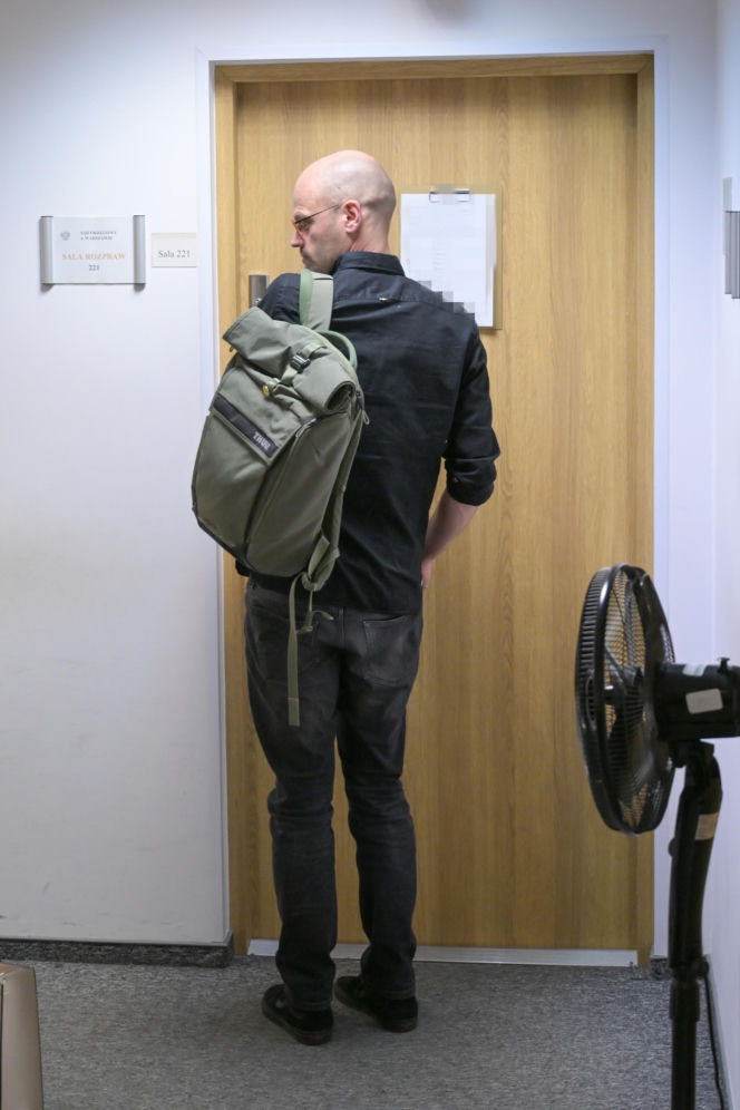 Katarzyna Wajda czekając na rozwód, całowała się w sądzie