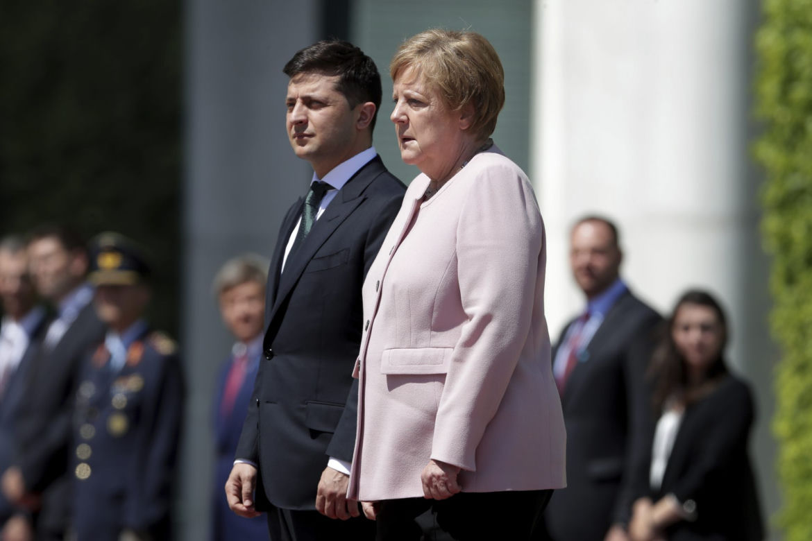 Merkel umierała na gali