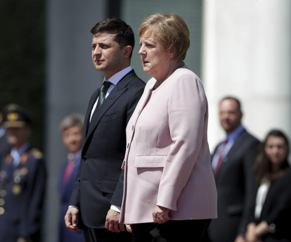 Merkel umierała na gali