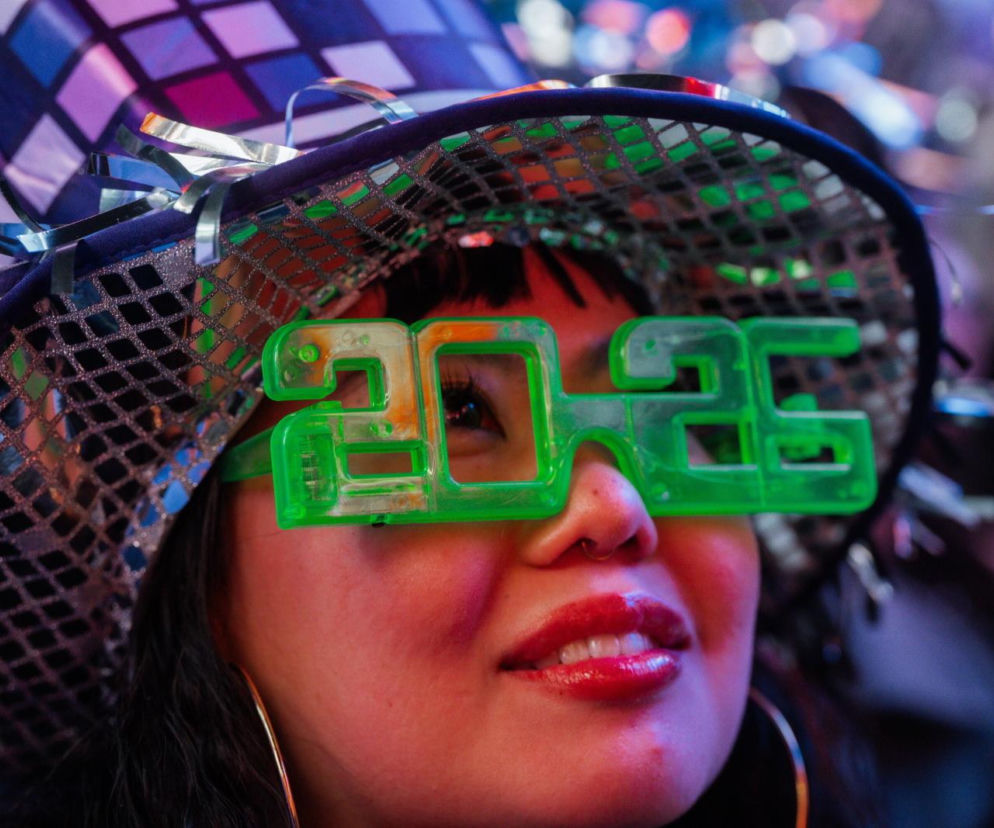 Tłumy powitały Nowy Rok 2026 na nowojorskim Times Square