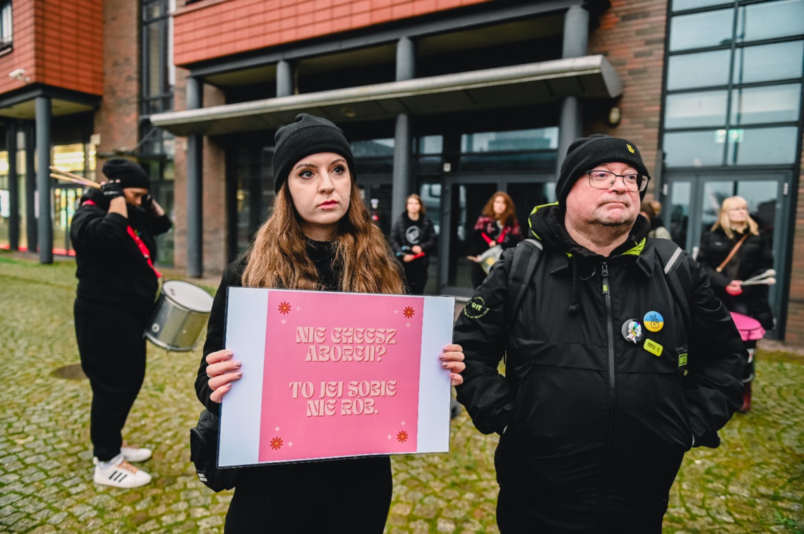 Protest aborcyjny w Gdańsku