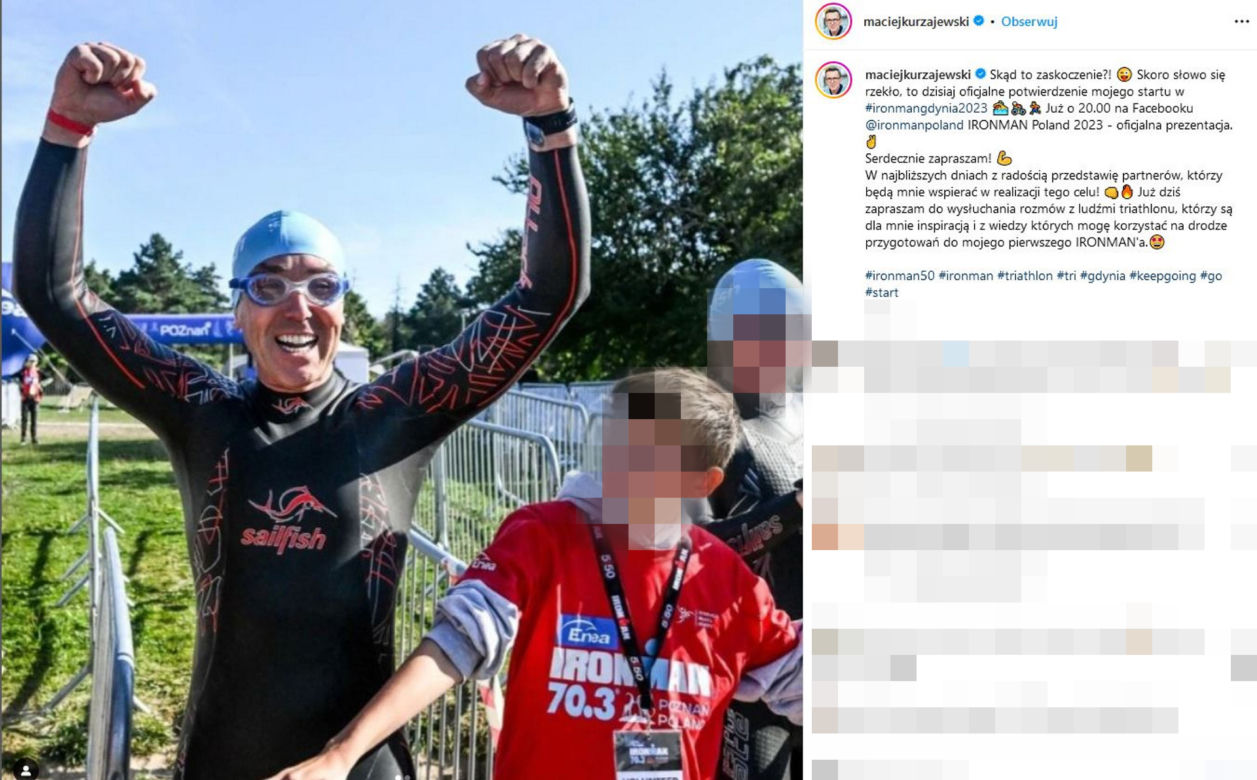 Kasia Cichopek trzyma kciuki za Kurzajewskiego
