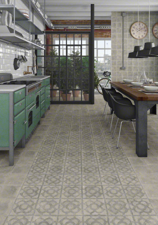 Płytki ceramiczne imitujące beton
