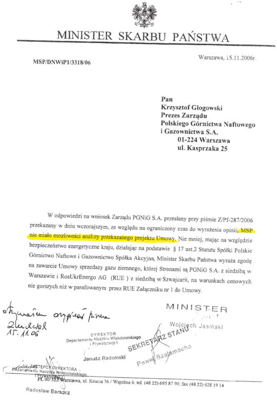 Przez niego mamy najdroższy gaz w Europie