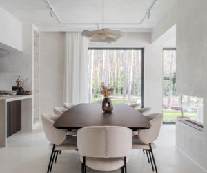 Wnętrze inspirowane Kolorem Roku Pantone 2026 Cloud Dancer