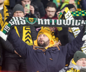 GKS Katowice - Widzew Łódź, zdjęcia kibiców z meczu 20. kolejki PKO BP Ekstraklasy
