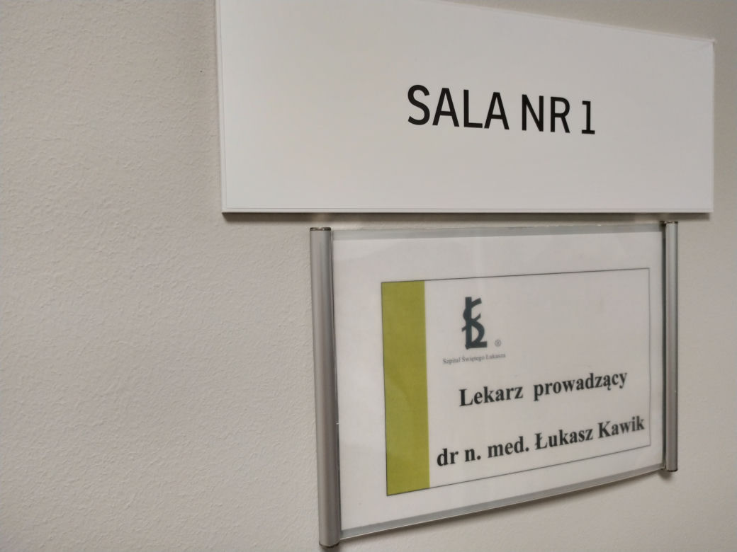 Oddział Ortopedii Szpitala św. Łukasza już po remoncie