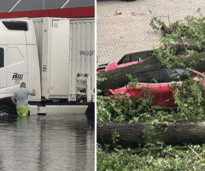 Nawałnica na Dolnym Śląsku! Zawalona ściana fabryki i zerwane dachy