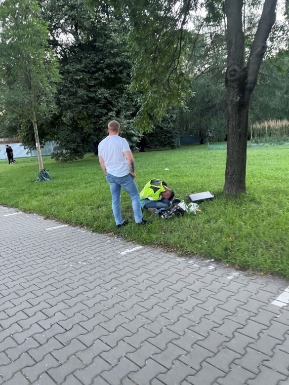 Złodziej na budowie. Połasił się na narzędzia