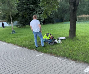 Złodziej na budowie. Połasił się na narzędzia