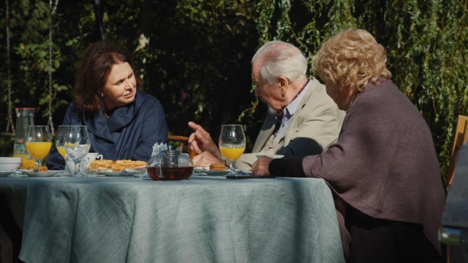 M jak miłość odc. 1910. Karol Kosowski (Stanisław Brejdygant), Marysia (Małgorzata Pieńkowska), Barbara (Teresa Lipowska)