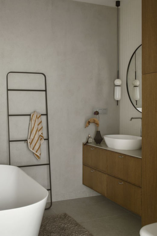 Mieszkanie w stylu mid century modern