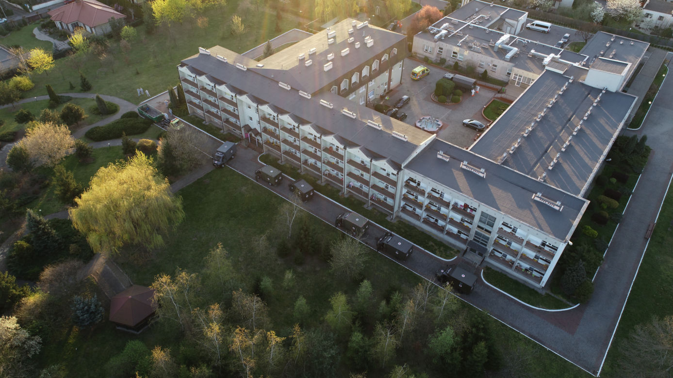 Ewakuacja Domu Pomocy Społecznej W Kaliszu