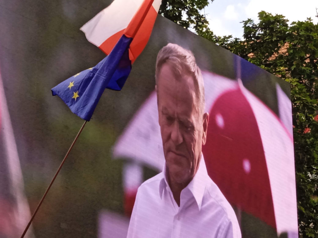 Wiec Donalda Tuska w Poznaniu