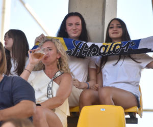 Fani nie przestraszyli się upałów! Znajdź siebie na zdjęciach z meczu Apator - Włókniarz