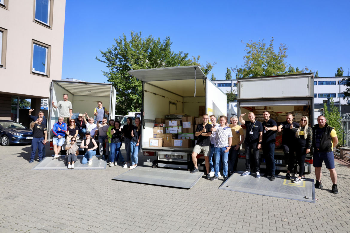 #pomagamyRazem w Warszawie