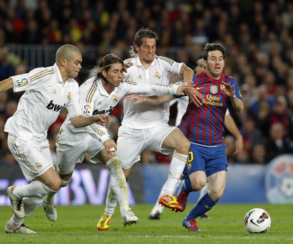 Sergio Ramos i Leo Messi