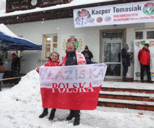 ć Kacper Tomasiak powitany po IO w rodzinnych stronach