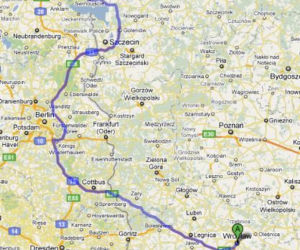 Trasa A11 Wrocław-Świnoujście (przez Niemcy)