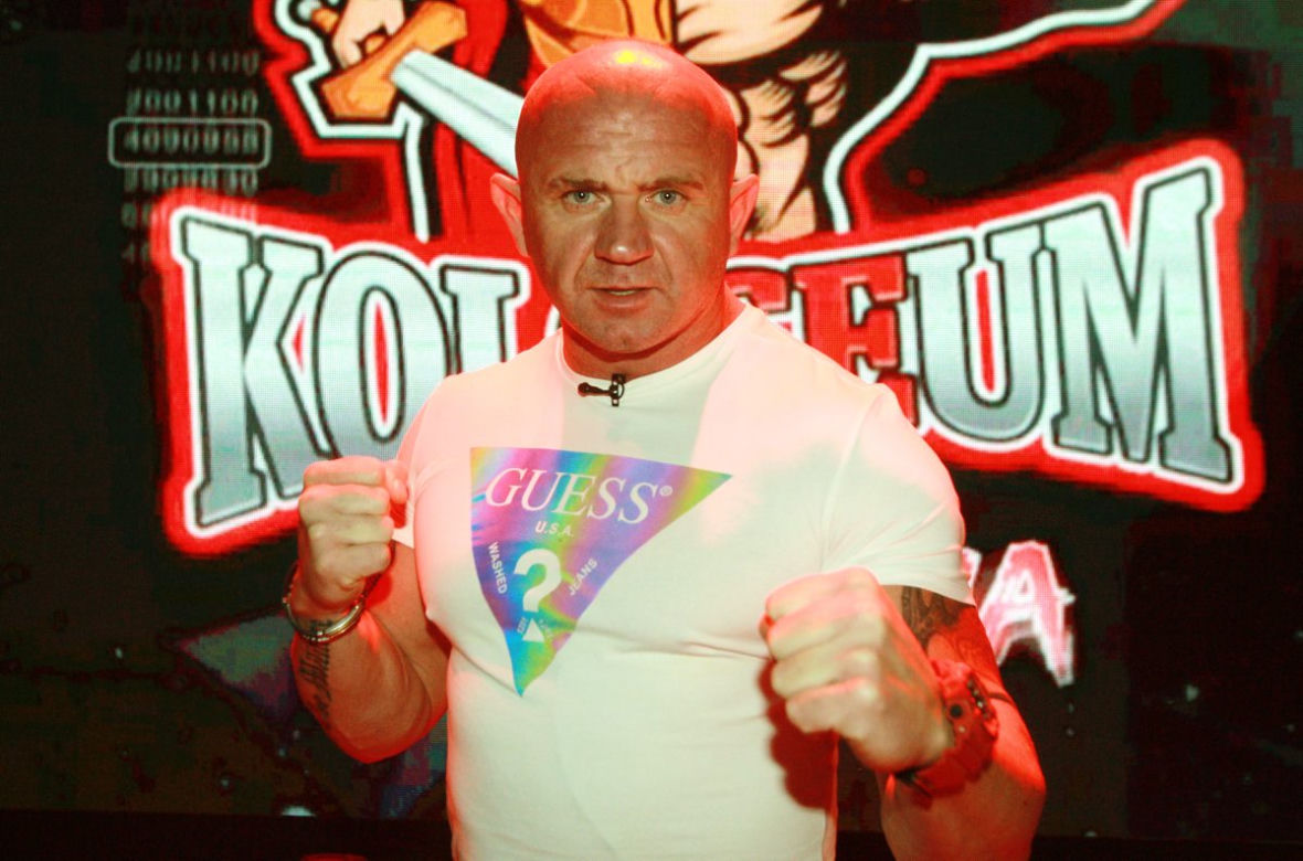 Krystian Pudzianowski w Arenie Koloseum