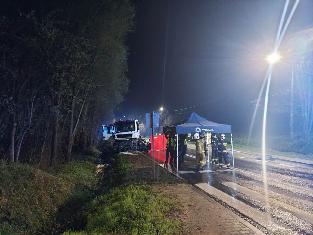 Tragiczny wypadek w Starej Słupi. Nie żyją cztery osoby